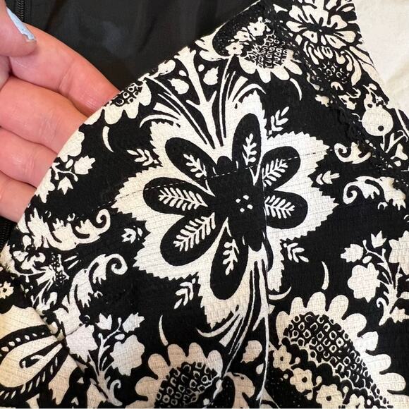 Antonio Melani Parisian Lace Sheath Dress sz 2 Black and White - Picture 11 of 14